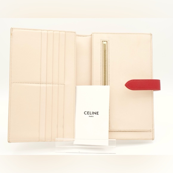 Celine BICOLOUR LARGE STRAP WALLET - Picture 10 of 10